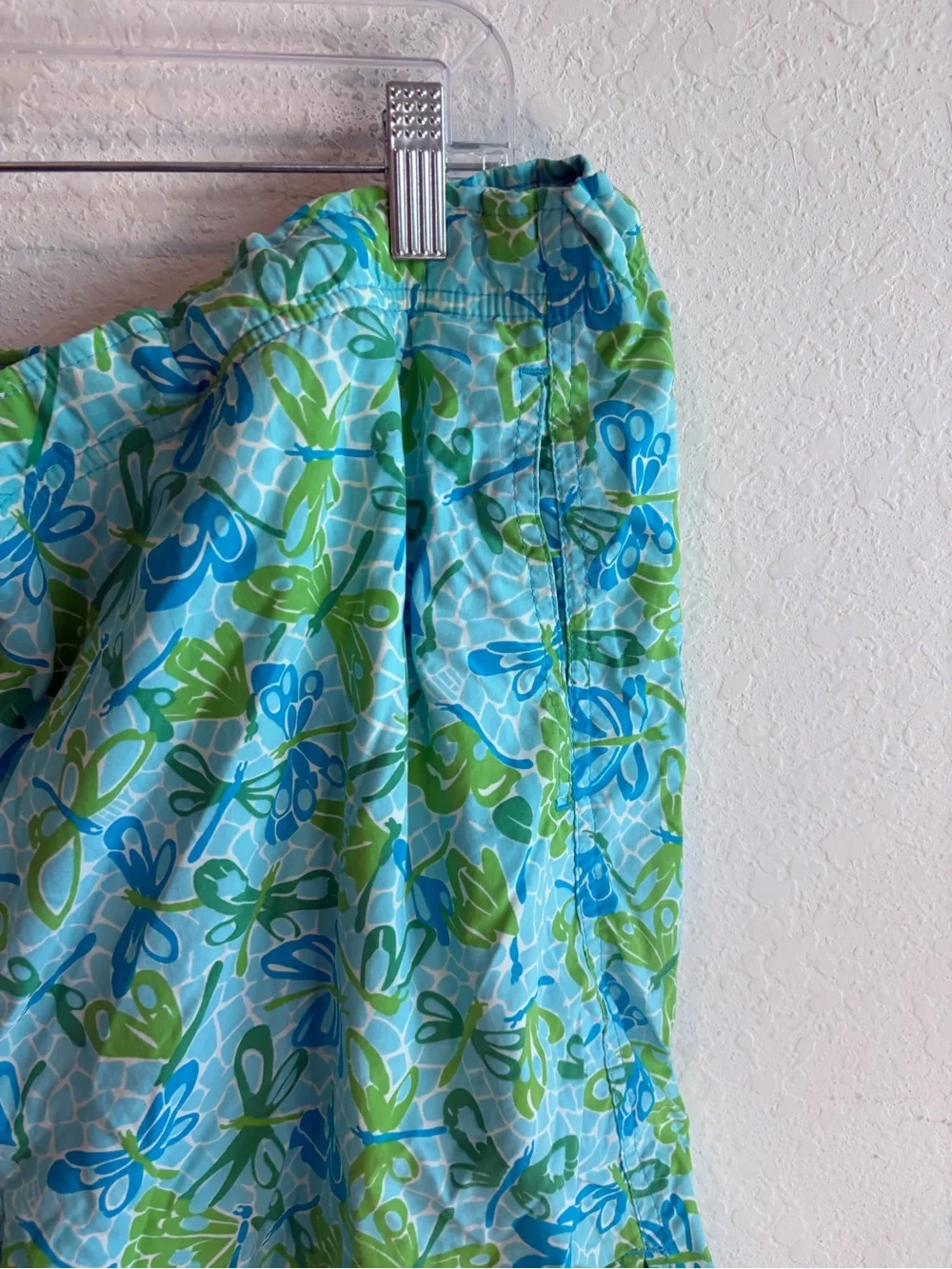 Lilly Pulitzer Men’s Swim Trunks Blue Green Size Large